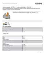 Datasheet for Phoenix Contact 2903334, EAN: 4046356732277