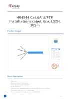 Datasheet for Equip 404544, EAN: 4015867239384