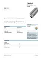 Datasheet for Phoenix Contact 1415076, EAN: 4017918021368