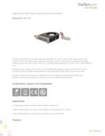Datasheet for Startech.com FANCASE, EAN: 0065030782739