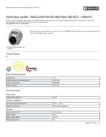 Datasheet for Phoenix Contact 1404741, EAN: 4046356737029