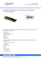 Datasheet for Allnet ALL5003CPU, EAN: 4038816050038