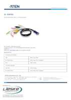 Datasheet for Aten 2L-5305U,, EAN: 4710423772519