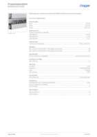 Datasheet for Hager BRS6521017035, EAN: 4012740216074