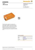 Datasheet for Weidmüller 0126160000, EAN: 4008190153809