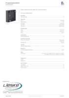 Datasheet for Berker 911522525, EAN: 4011334239598