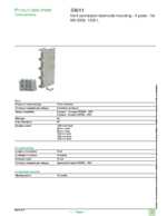 Datenblatt zu Schneider Electric 33611, EAN: 3303430336112