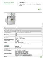 Datenblatt zu Schneider Electric LUCL12FU, EAN: 3389119407977