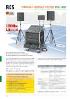 Datasheet for RCS Audio-Systems PCS-1200, EAN: 4250458235530