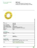 Datasheet for Schneider Electric ZBY9420, EAN: 3606480687488