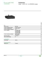 Datasheet for Schneider Electric RXM040W, EAN: 3389119404433