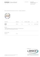 Datenblatt zu Gira 018700, EAN: 4010337187004