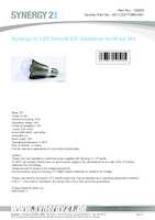 Datasheet for Synergy 21 S21-LED-TOM01001, EAN: 4038816120205