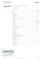 Datasheet for Hager B6001507030B, EAN: 4012740102841