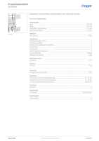 Datasheet for Hager ZK31X1N, EAN: 3250617625258