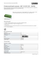 Datenblatt zu Phoenix Contact 1857951, EAN: 4017918144197