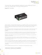Datasheet for Startech.com ST7200USBM, EAN: 0065030837910