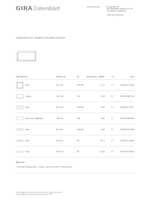 Datenblatt zu Gira 100204, EAN: 4010337002048