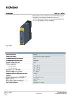 Datasheet for Siemens 3SK11212CB41, EAN: 4011209913639