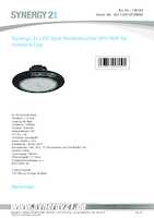 Datenblatt zu Synergy 21 S21-LED-UFO0040, EAN: 4038816060020