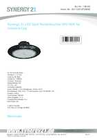 Datenblatt zu Synergy 21 S21-LED-UFO0039, EAN: 4038816060013