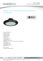 Datenblatt zu Synergy 21 S21-LED-UFO0037, EAN: 4038816136183