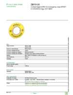 Datasheet for Schneider Electric ZBY9120, EAN: 3606480561252