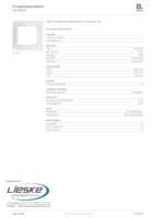 Datasheet for Berker 10119919, EAN: 4011334237778