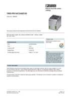 Datenblatt zu Phoenix Contact 2866381, EAN: 4046356046664