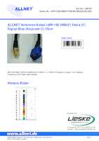 Datenblatt zu Allnet ANT-CAB-SMAF-FAKRA-SIGNALBLUEC, EAN: 4038816206756