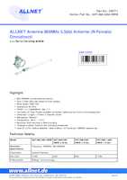 Datasheet for Allnet ANT-868-3dbi-OMNI, EAN: 4038816206770