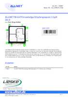 Datasheet for Allnet ALL-BRICK-0168, EAN: 4038816126962