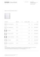 Datenblatt zu Gira 213103, EAN: 4010337081067