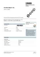Datenblatt zu Phoenix Contact 1645998, EAN: 4017918941260