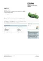 Datenblatt zu Phoenix Contact 2970031, EAN: 4017918087562