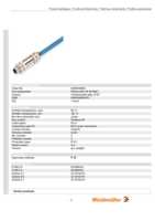 Datenblatt zu Weidmüller 9455640000, EAN: 4008190053611