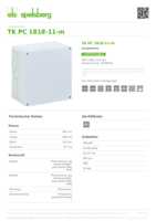 Datenblatt zu Spelsberg 12790701, EAN: 4013902861767