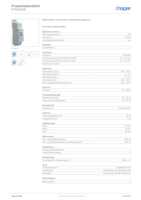 Datasheet for Hager EPS450B, EAN: 3250612364268