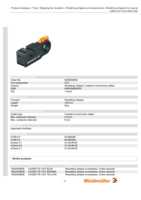 Datasheet for Weidmüller 9030500000, EAN: 4008190062293
