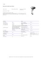 Datasheet for Zebra LS2208-SR20001R-UR, EAN: 5711045226632