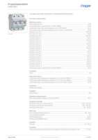 Datasheet for Hager HMD380, EAN: 3250613230319