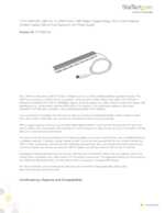 Datasheet for Startech.com ST73007UA, EAN: 0065030861724
