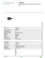 Datasheet for Schneider Electric ZBVB37, EAN: 3389110090376