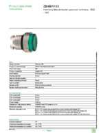 Datenblatt zu Schneider Electric ZB4BW133, EAN: 3389110889857