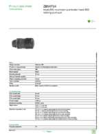 Datasheet for Schneider Electric ZB5AT24, EAN: 3389110906981