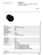 Datasheet for Schneider Electric ZB5AS42, EAN: 3389110906820