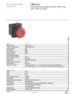 Datasheet for Schneider Electric XB5AL42, EAN: 3389110903645