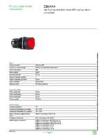 Datasheet for Schneider Electric ZB6AA4, EAN: 3389110775402