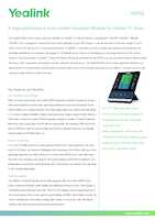 Datasheet for Yealink EXP50, EAN: 6938818301672