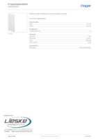 Datasheet for Hager L61339010, EAN: 4012740209168
